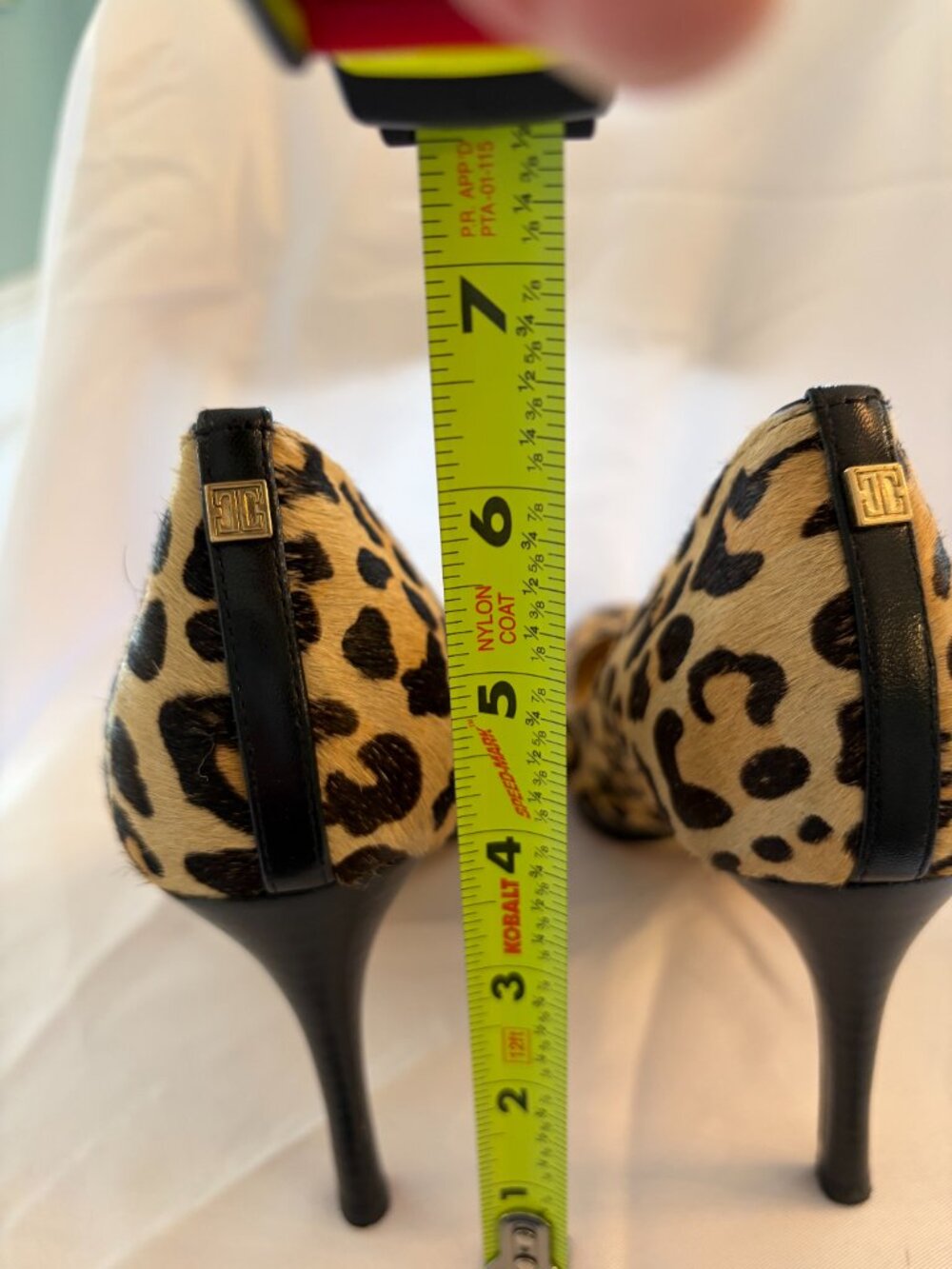 Ivanka Trump Cheetah Pumps Heels Size 8 1/2 - Picture 8 of 12
